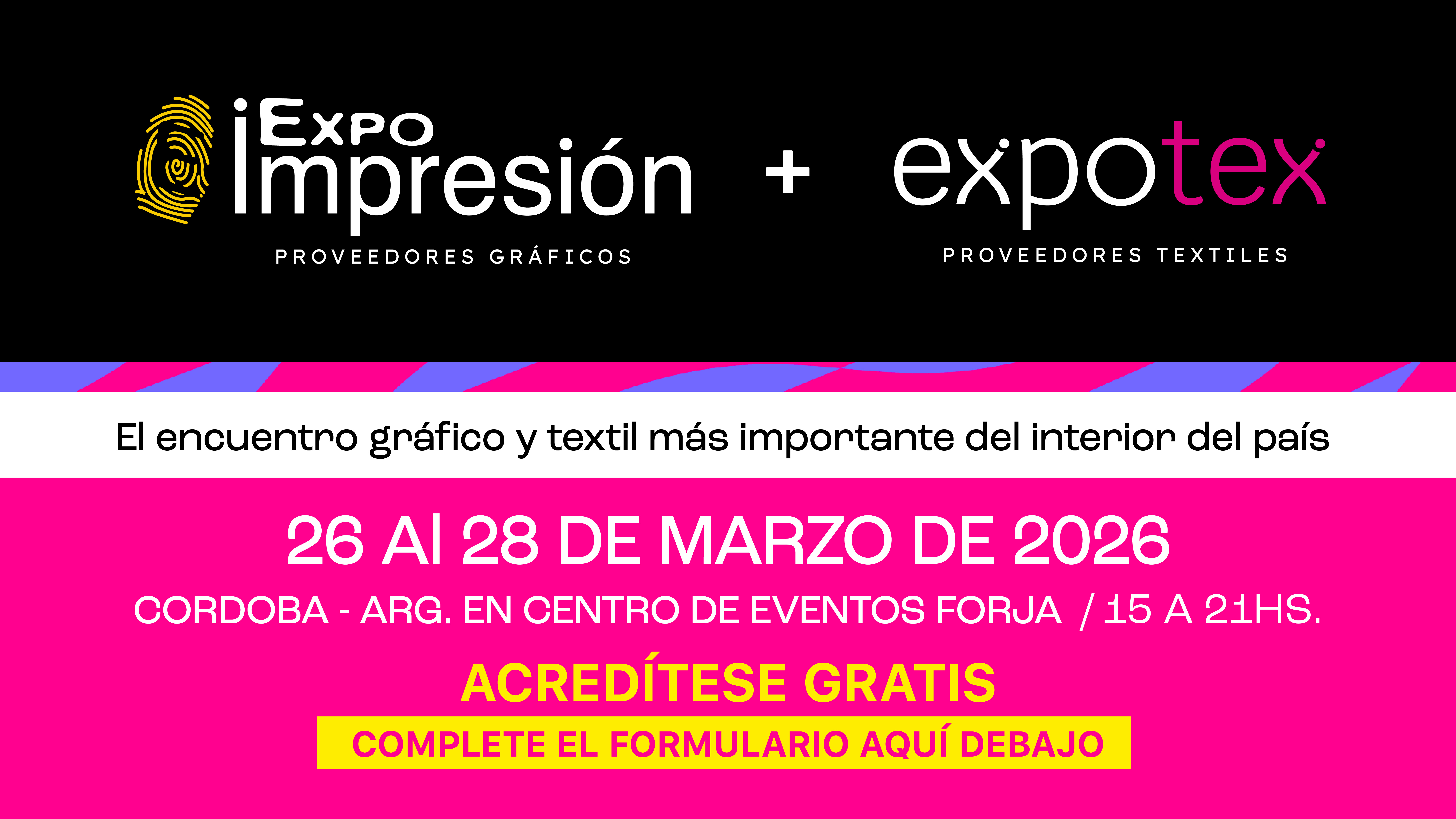 Imagen de portada del evento EXPOIMPRESIÓN + EXPOTEX