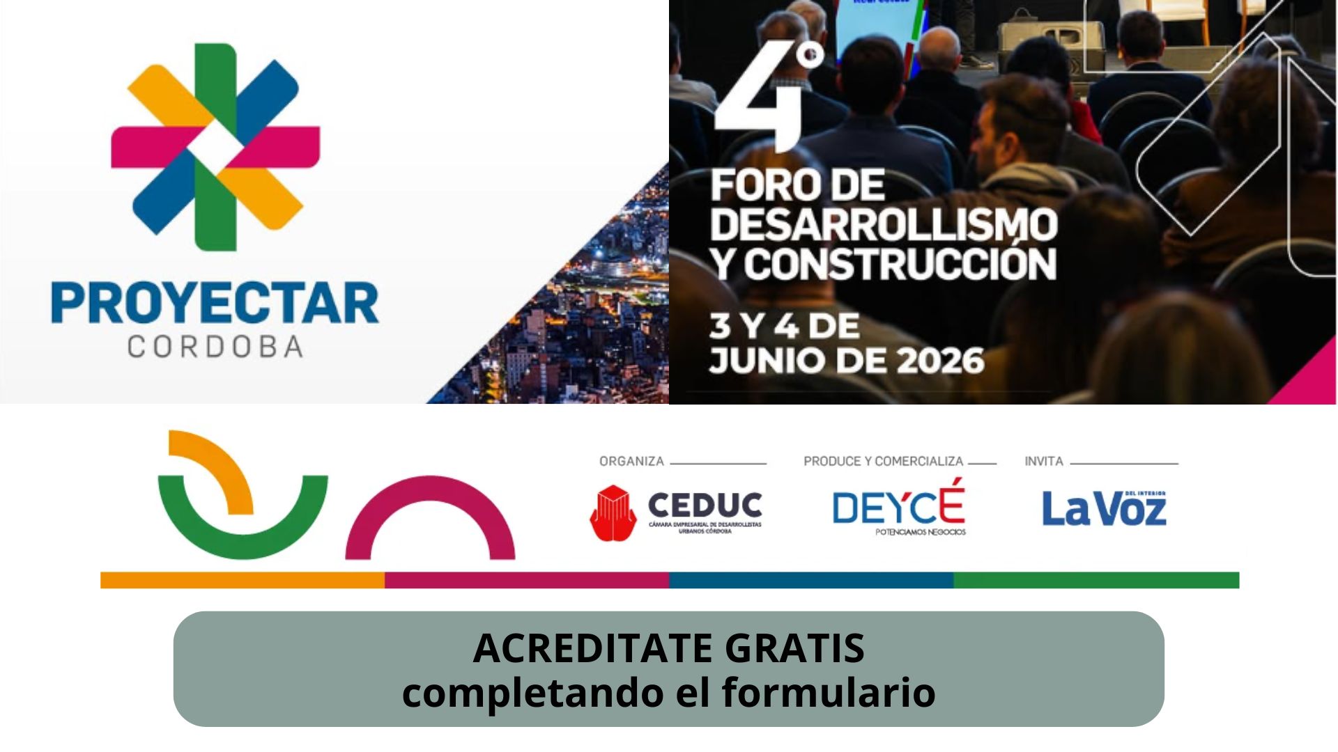Imagen de portada del evento PROYECTAR CÓRDOBA